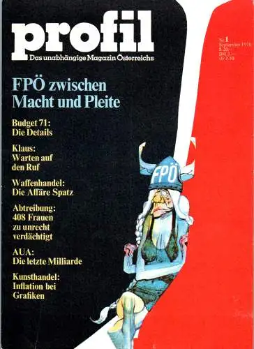 57494 - Politik - Profil , FPÖ zwischen Macht und Pleite - nicht gelaufen 1970