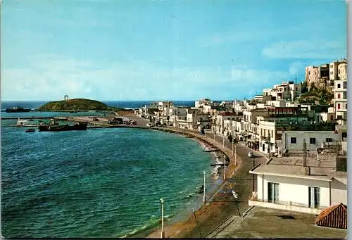 57496 - Griechenland - Naxos , View of the Quai - nicht gelaufen