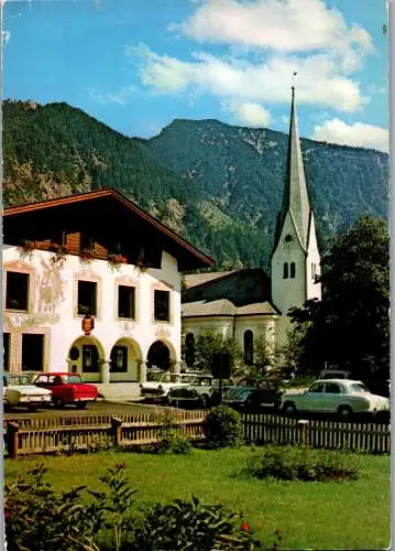 57502 - Deutschland - Bayrischzell , mit Rathaus und Traithen , VW Käfer - gelaufen 1984