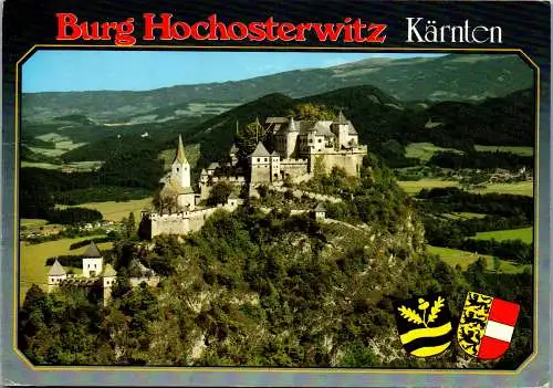 57520 - Kärnten - St. Georgen , Burg Hochosterwitz - gelaufen 1991