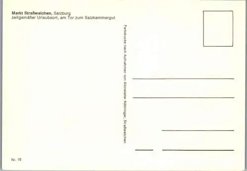 57540 - Salzburg - Straßwalchen , Panorama - nicht gelaufen