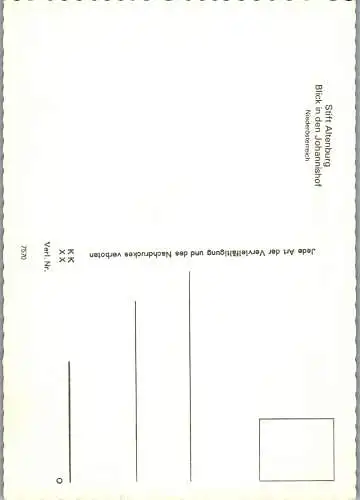 57547 - Niederösterreich - Altenburg , Stift , Blick in den Johannishof - nicht gelaufen