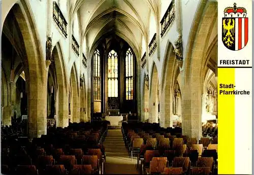 57561 - Oberösterreich - Freistadt , Stadtpfarrkirche , Katharinenmünster - nicht gelaufen