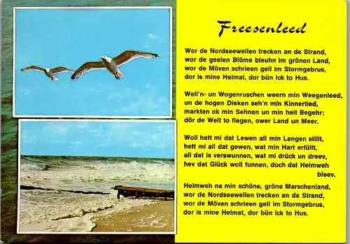 57572 - Deutschland - Friesland , Friesenlied , Freesenleed - nicht gelaufen