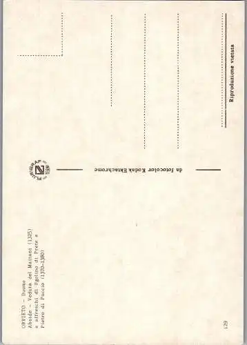 57592 - Italien - Orvieto , Diomo , Abside - nicht gelaufen