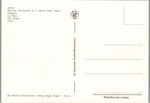 57603 - Italien - Assisi , Basilica Patriacale di S. Maria degli Angeli - nicht gelaufen