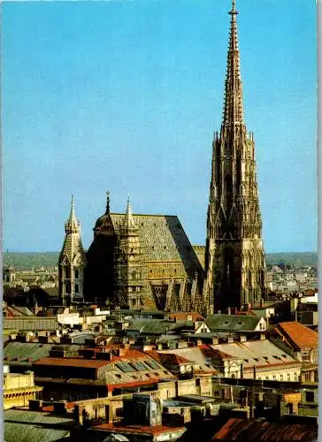 57608 - Wien - Stephansdom , Ansicht , View - nicht gelaufen