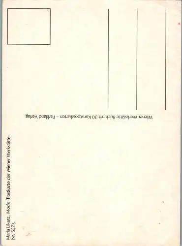 57627 - Künstlerkarte - Maria Likarz , Mode , Postkarte der Wiener Werkstätte Nr. 557 - nicht gelaufen