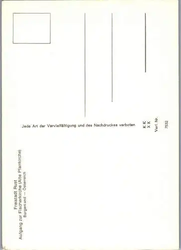 57662 - Burgenland - Rust , Aufgang zur Fischerkirche - nicht gelaufen