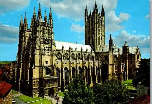 57673 - Großbritannien - Canterbury , Cathedral - gelaufen 1998