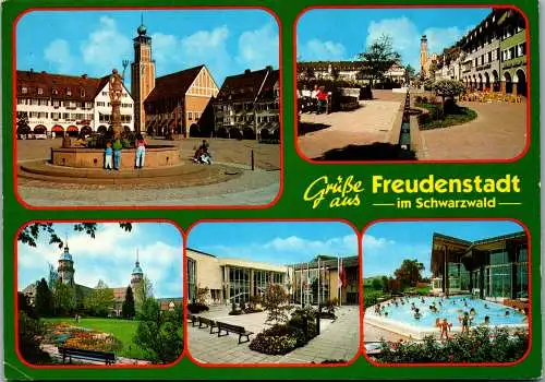 57679 - Deutschland - Freudenstadt , im Schwarzwald , Mehrbildkarte - gelaufen 1991