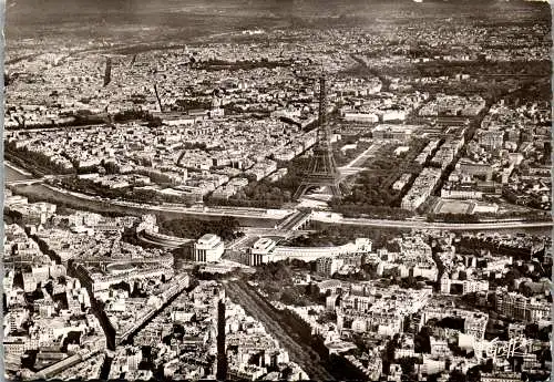 57682 - Frankreich - Paris , Panorama - gelaufen 1956