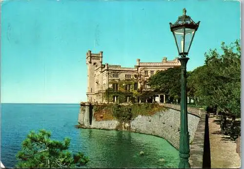 57684 - Italien - Triest , Il Castello di Miramare - gelaufen