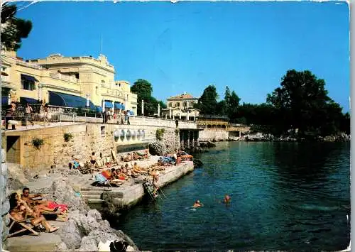 57698 - Kroatien - Opatija , Hotel Kvarner - gelaufen 1989