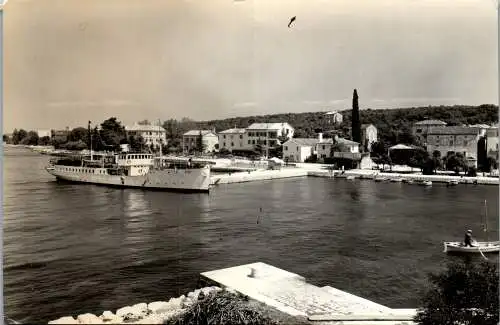 57703 - Kroatien - Malinska , Schiff , Ship , View - gelaufen 1963