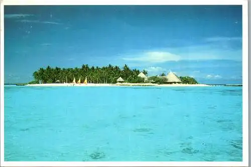 57704 - Malediven - Maldives , Heaven on Earth , View - gelaufen