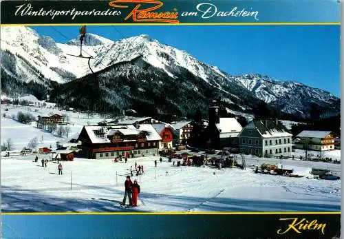 57706 - Steiermark - Ramsau , Kulm , St. Ruprecht , Winter , Ski - gelaufen 1987