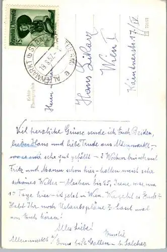 57719 - Steiermark - Altenmarkt , bei St. Gallen , Panorama - gelaufen 1957