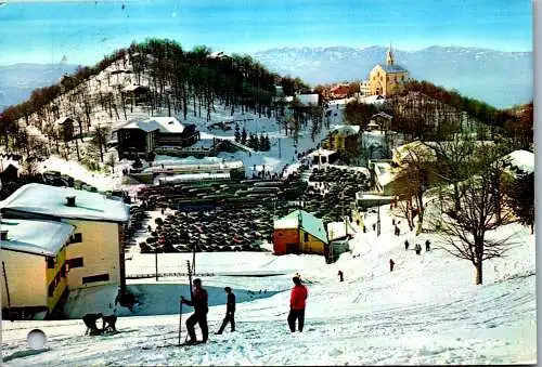 57731 - Italien - Terminillo , Panorama Pian de Valli , Winter - gelaufen 1961