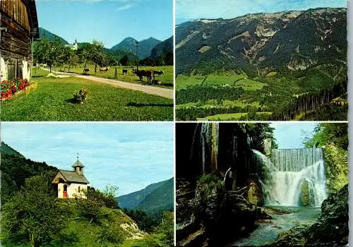 57738 - Steiermark - Palfau , Blick zum Hochkar und Gamsstein , Mehrbildkarte - gelaufen 1976