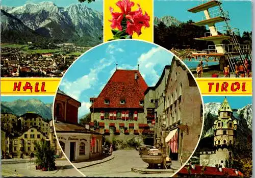 57748 - Tirol - Hall , Mehrbildkarte - nicht gelaufen