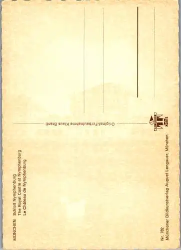 57759 - Deutschland - München , Schloß Nymphenburg - nicht gelaufen