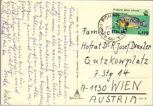57772 - Italien - Ravenna , Mehrbildkarte - gelaufen 1978