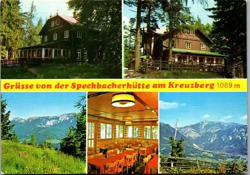 57799 - Niederösterreich - Breitenstein , am Semmering , Speckbacher Hütte , Kreuzberg , W. u. St. Schneider - gelaufen 1980