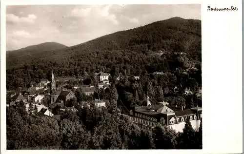 57810 - Deutschland - Badenweiler , Panorama - gelaufen 1955