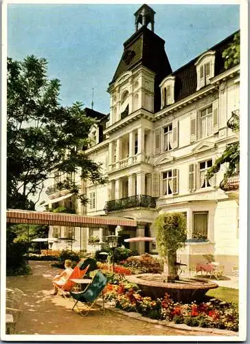 57813 - Deutschland - Badenweiler , Hotel Römerbad - gelaufen 1956