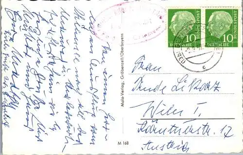 57815 - Deutschland - Frauenchiemsee , Schiff , Ship , Dampfer - gelaufen 1957