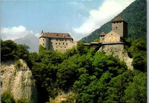 57821 - Italien - Dorf Tirol , Schloss Tirol , Ansicht von Osten - gelaufen 1992