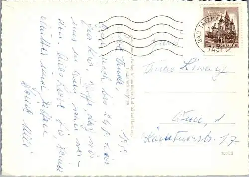 57828 - Burgenland - Bad Tatzmannsdorf , Mehrbildkarte - gelaufen 1956