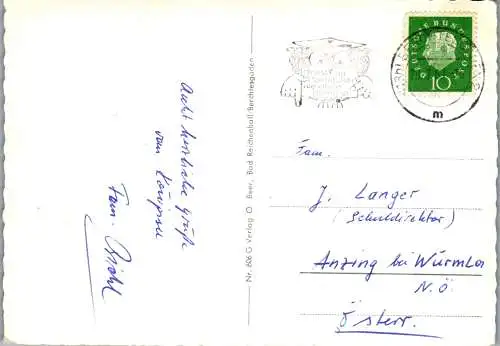 57831 - Deutschland - St. Bartholomä , mit Watzmann Ostwand - gelaufen 1961