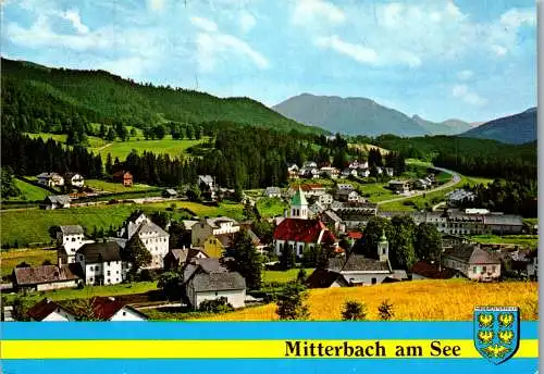 57835 - Niederösterreich - Mitterbach am Erlaufsee , Panorama - gelaufen 1997