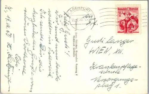 57849 - Kärnten - Klagenfurt , Landhaushof - gelaufen 1950