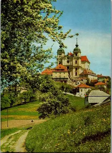 57864 - Niederösterreich - Sonntagberg , Wallfahrtskirche - gelaufen 1989