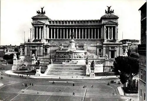 57886 - Italien - Rom , Monumento a Vittorio Emanuele II - nicht gelaufen