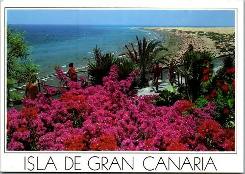 57893 - Spanien - Gran Canaria , Motiv - gelaufen