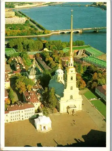 57895 - Russland - St. Petersburg , Cathedrale St. Peter und Paul - gelaufen 1990