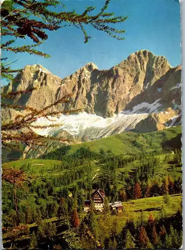 57898 - Steiermark - Ramsau , Austria Hütte , Torstein , Mitterspitz , Dachstein - gelaufen 1966