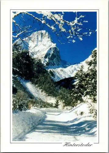 57900 - Oberösterreich - Hinterstoder , Spitzmauer , Winter - gelaufen 2009