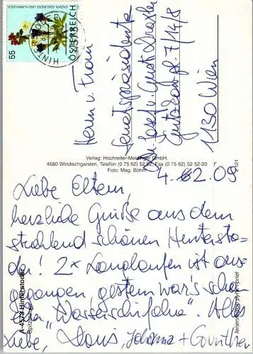 57900 - Oberösterreich - Hinterstoder , Spitzmauer , Winter - gelaufen 2009