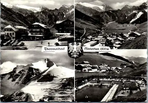 57905 - Tirol - Hintertux , Thermalbad , Mehrbildkarte - gelaufen 1963