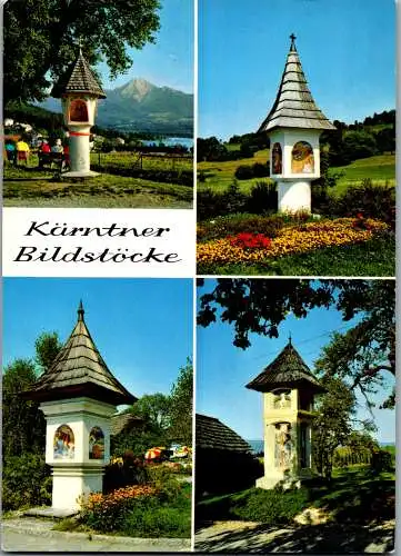 57910 - Kärnten - Bildstöcke , Faaker See , Keutschacher See , Maria Wörth , Petzen  - gelaufen