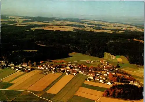 57915 - Niederösterreich - Grainbrunn , Wallfahrtsort , Panorama - gelaufen