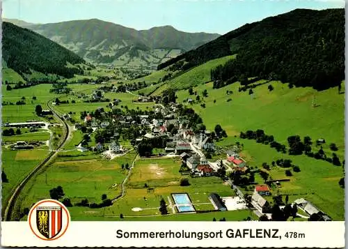 57923 - Oberösterreich - Gaflenz , Panorama - gelaufen 1978