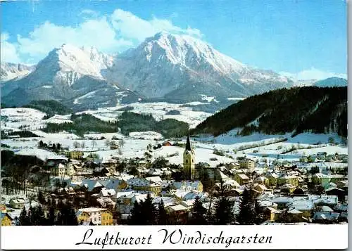 57931 - Oberösterreich - Windischgarsten , mit großem und kleinen Phyrgas , Winter , Panorama - nicht gelaufen