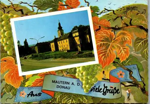 57942 - Niederösterreich - Mautern , an der Donau - gelaufen 1980
