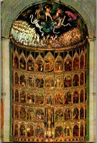 57950 - Kirchen - Salamanca , Retablo de la Catedral vieja - gelaufen 1990